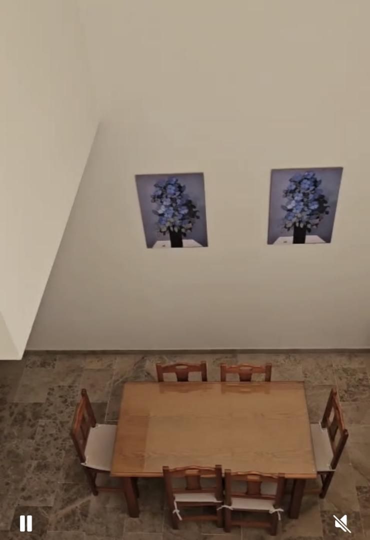 Dining room of Single-family semi-detached to share in Bormujos  with Air Conditioner, Parquet flooring and Terrace