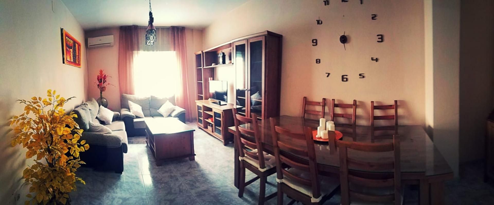 Living room of Flat for sale in Navalmoral de la Mata  with Air Conditioner, Heating and Furnished
