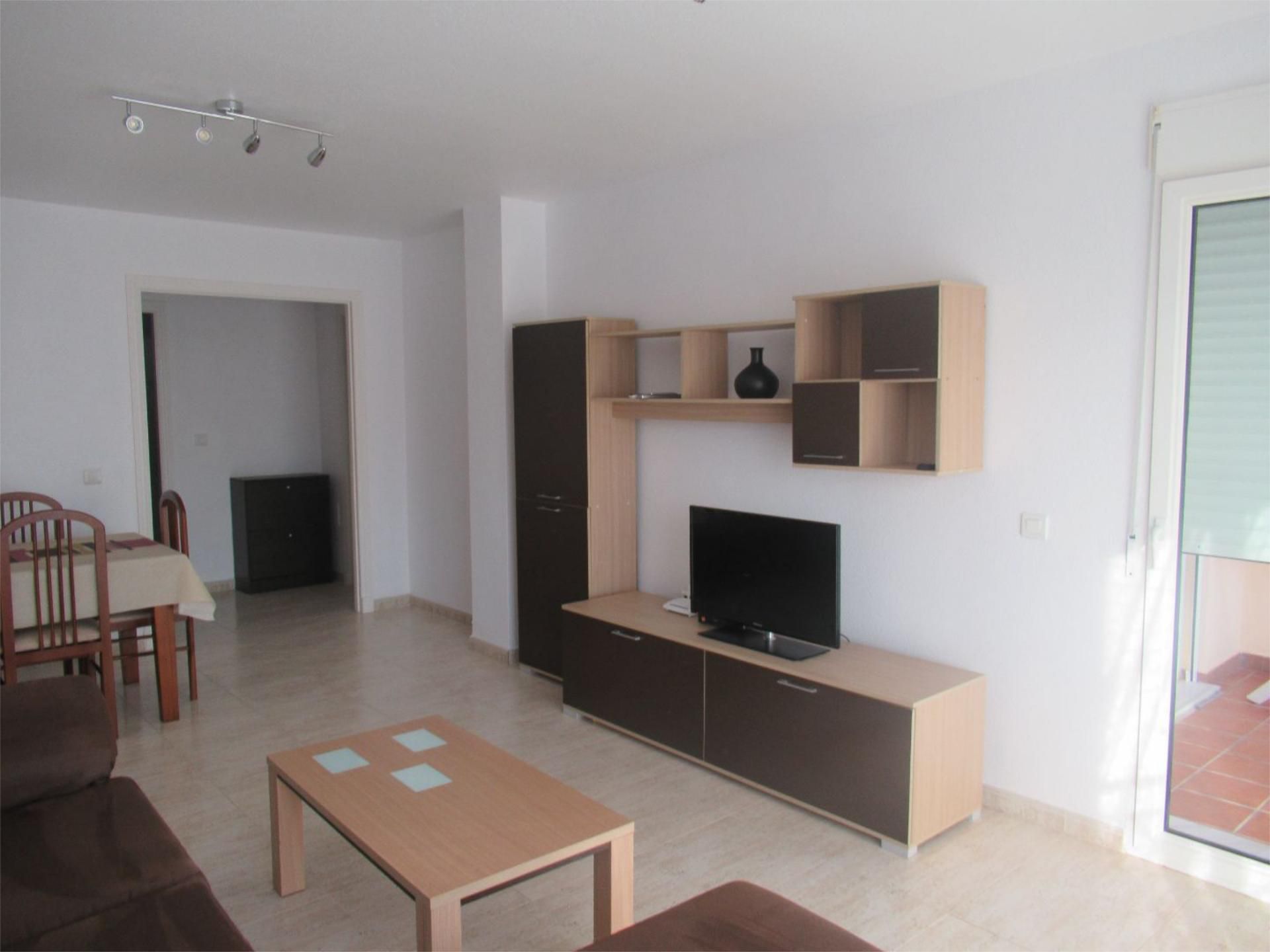 Living room of Flat to rent in Roquetas de Mar  with Terrace, Swimming Pool and Furnished