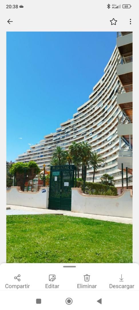Vista exterior de Apartament de lloguer en Cullera amb Aire condicionat, Terrassa i Moblat