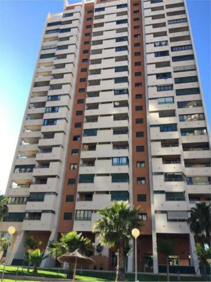 Vista exterior de Pis de lloguer en Benidorm amb Terrassa i Piscina