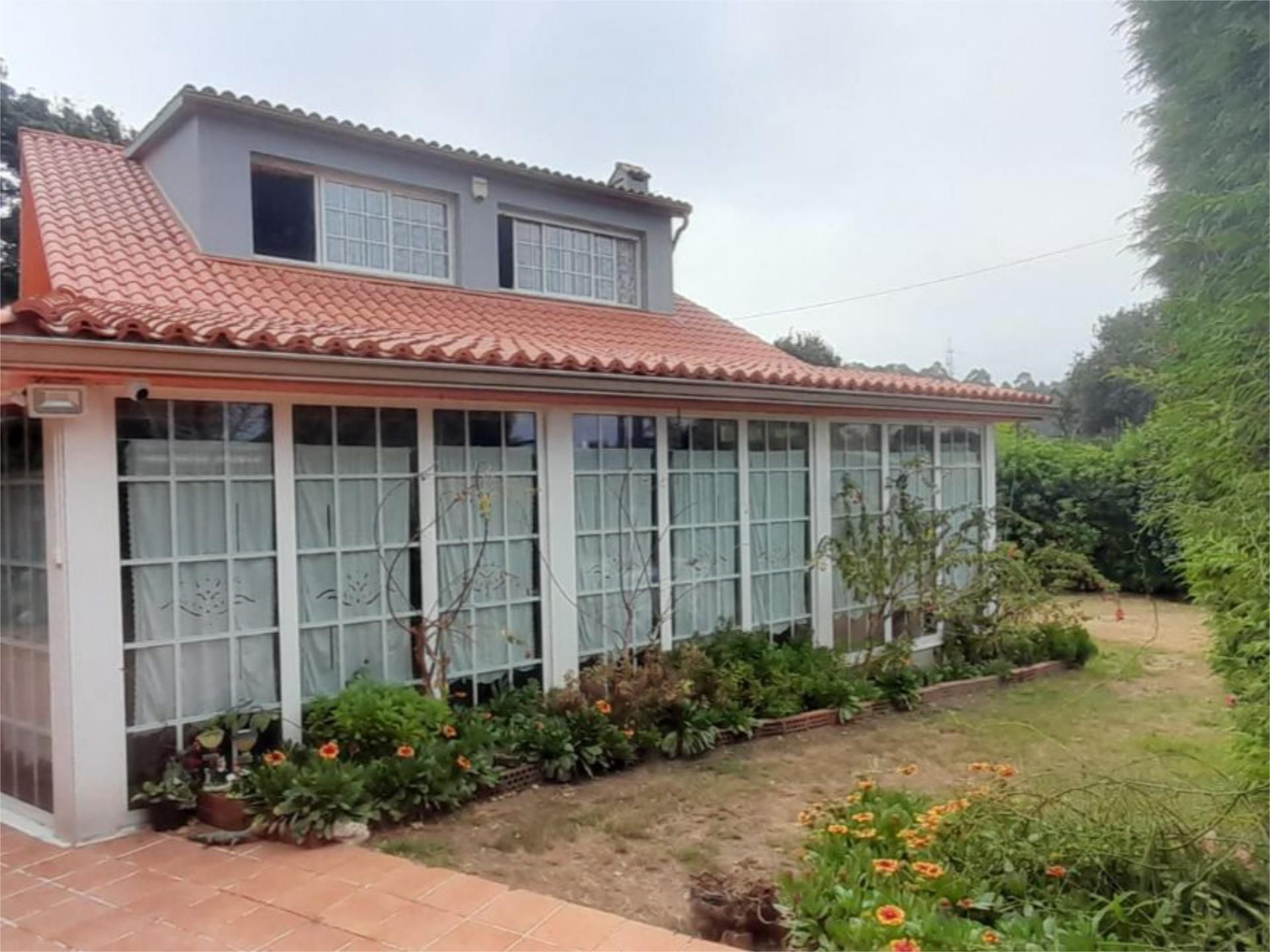 Exterior view of Flat for sale in Betanzos  with Heating, Private garden and Terrace