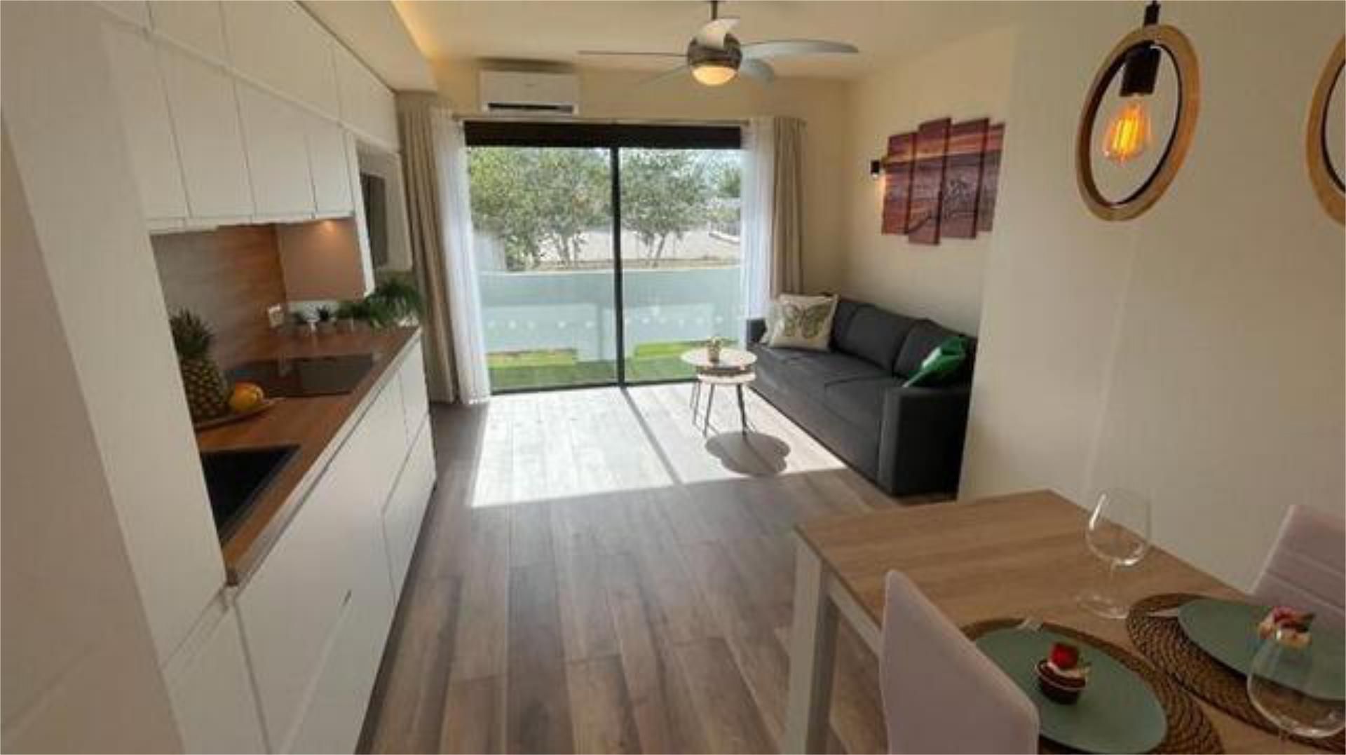 Living room of Apartment to rent in Alcúdia  with Private garden