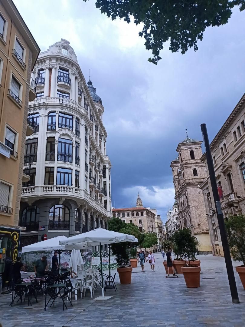 Vista exterior de Pis de lloguer en  Murcia Capital amb Balcó