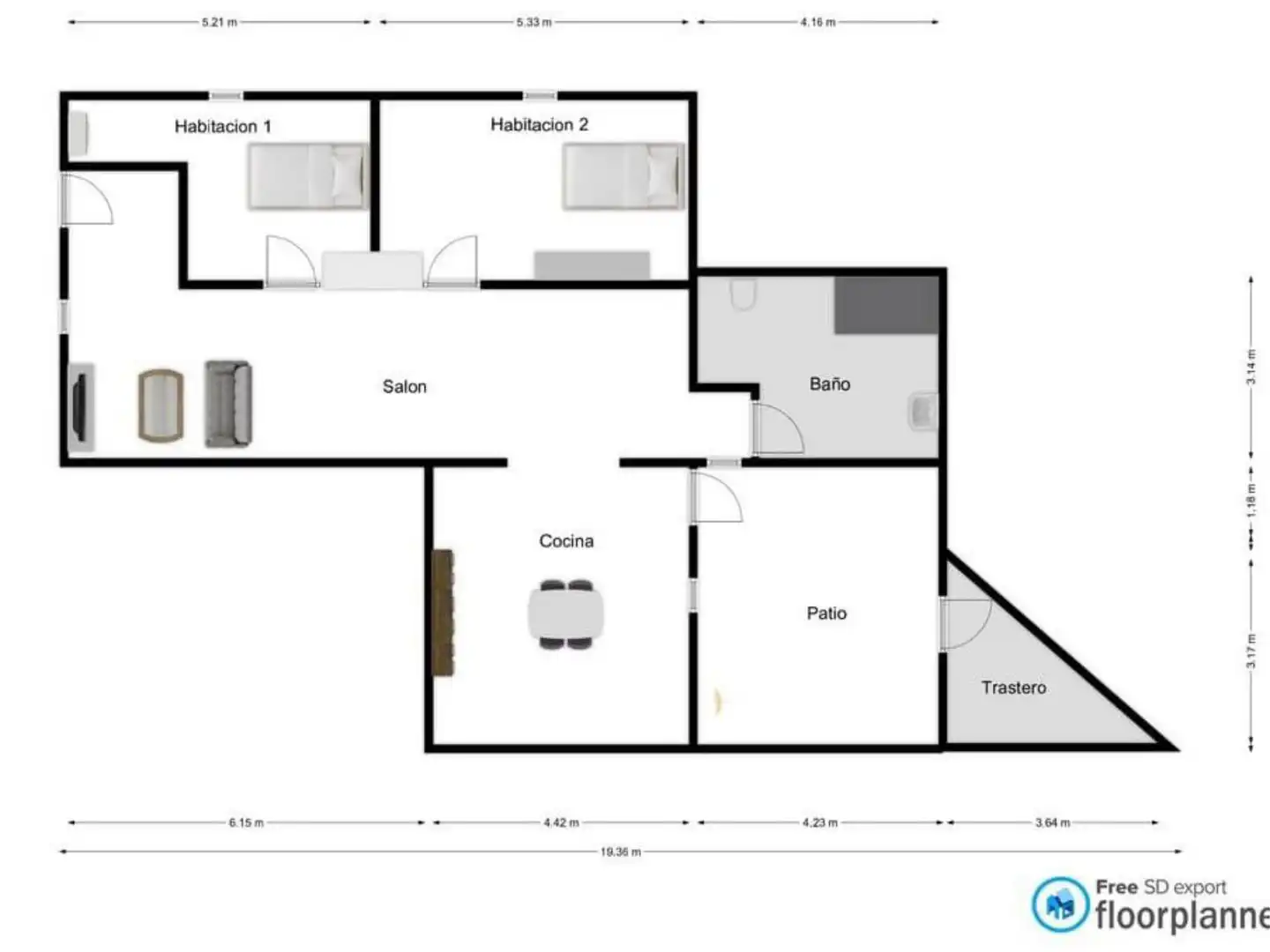 Casa adosada en venta en Calle Silla, 77, Campillos Casa adosada en venta en Campillos con Aire acondicionado y Terraza