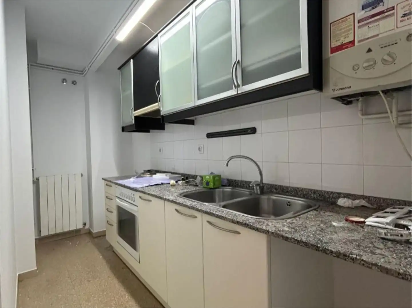 Cuina de Apartament en venda en  Lleida Capital amb Terrassa i Balcó
