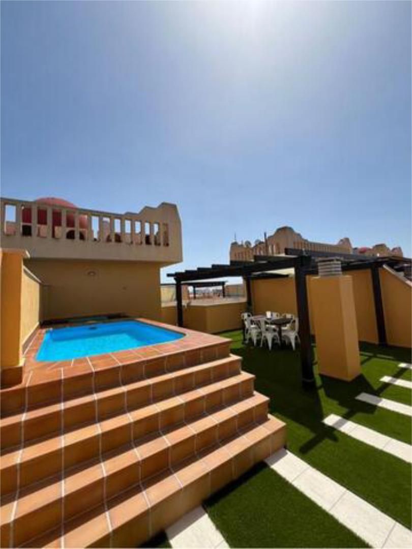 Terrace of Attic to rent in Roquetas de Mar  with Heating, Private garden and Terrace