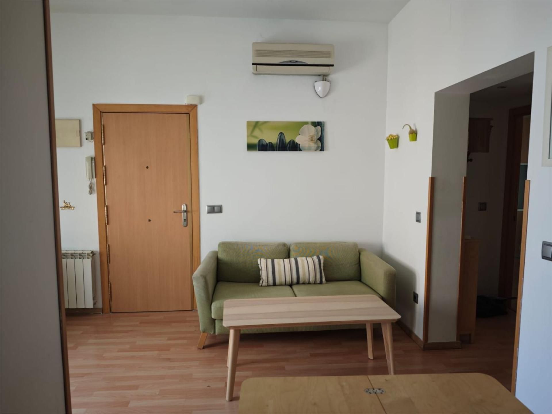 Living room of Flat to rent in  Madrid Capital  with Air Conditioner, Heating and Parquet flooring