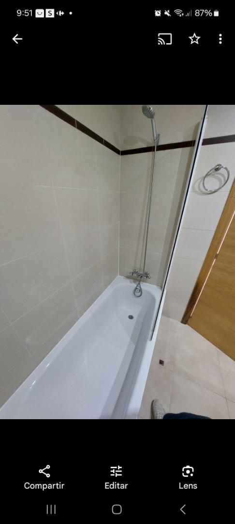 Bathroom of Flat to rent in Alicante / Alacant  with Air Conditioner, Terrace and Swimming Pool