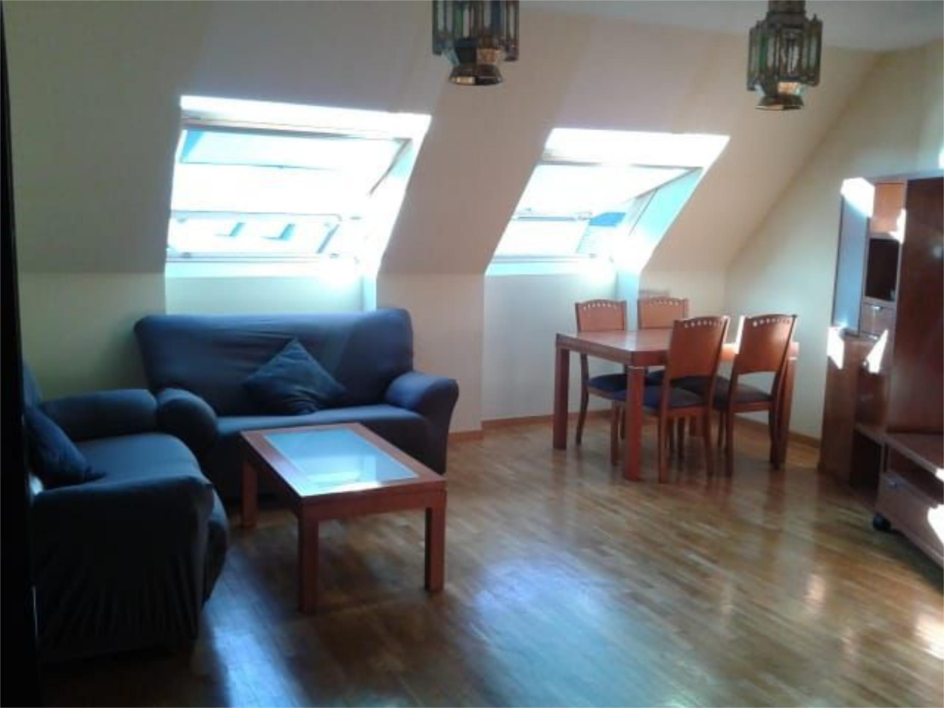 Sala d'estar de Pis de lloguer en Collado Villalba amb Aire condicionat, Calefacció i Parquet