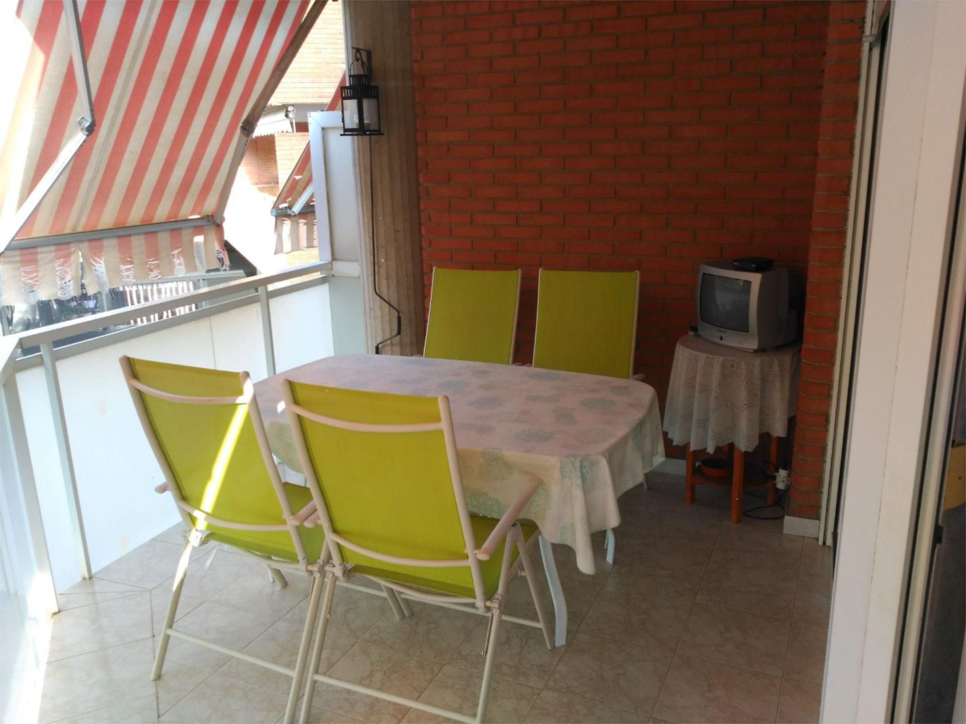Terrace of Flat to rent in Salou  with Air Conditioner, Heating and Terrace