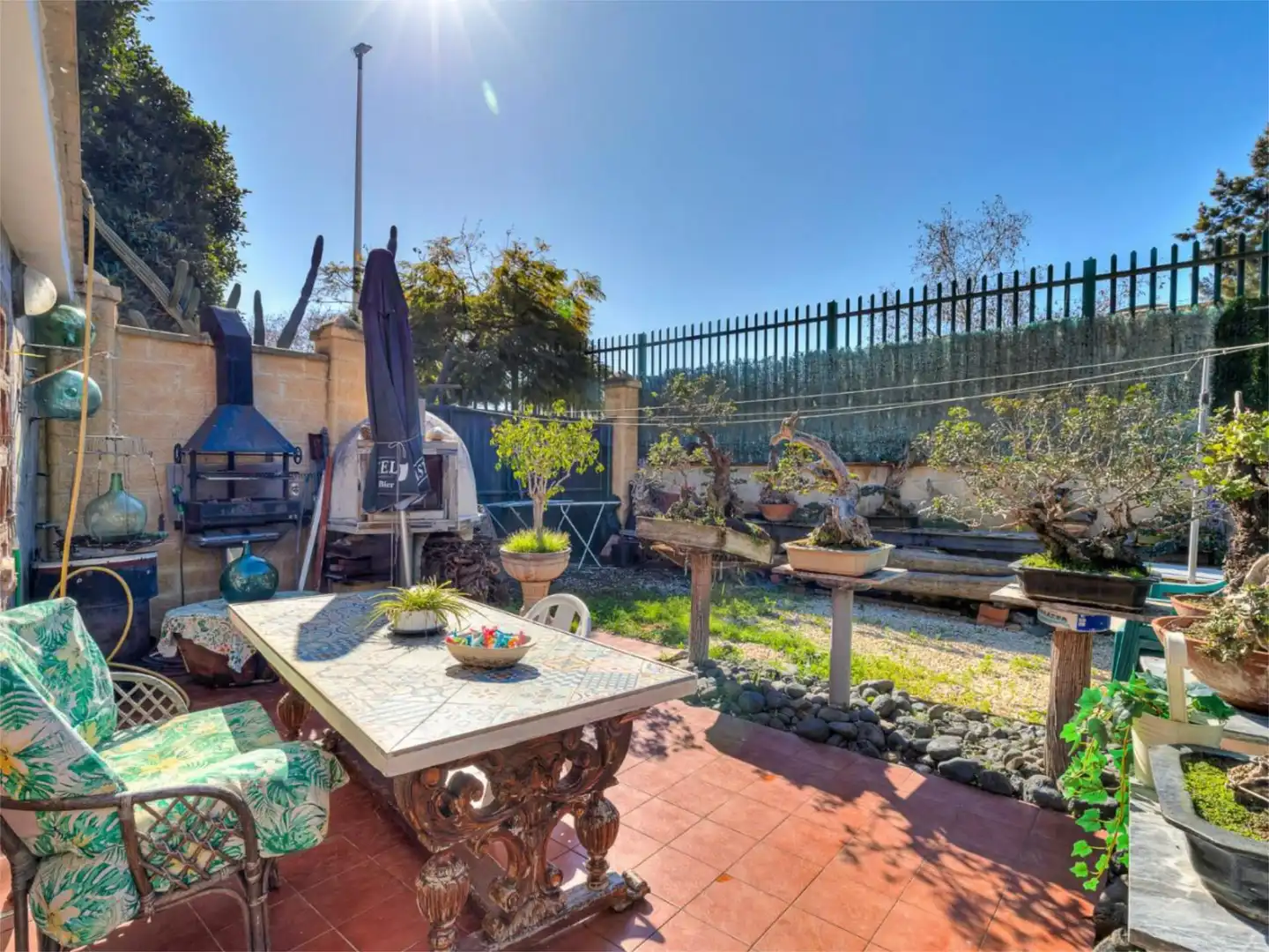 Houses for sale in Calle Monaguillo, 1, Los Boliches Garden of Houses for sale in Fuengirola with Air Conditioner, Private garden and Parquet flooring