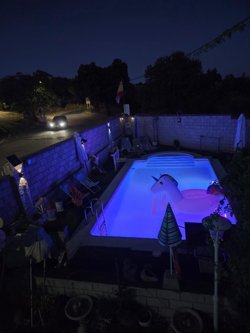 Swimming pool of House or chalet to share in Ciudad Real Capital  with Heating, Private garden and Parquet flooring