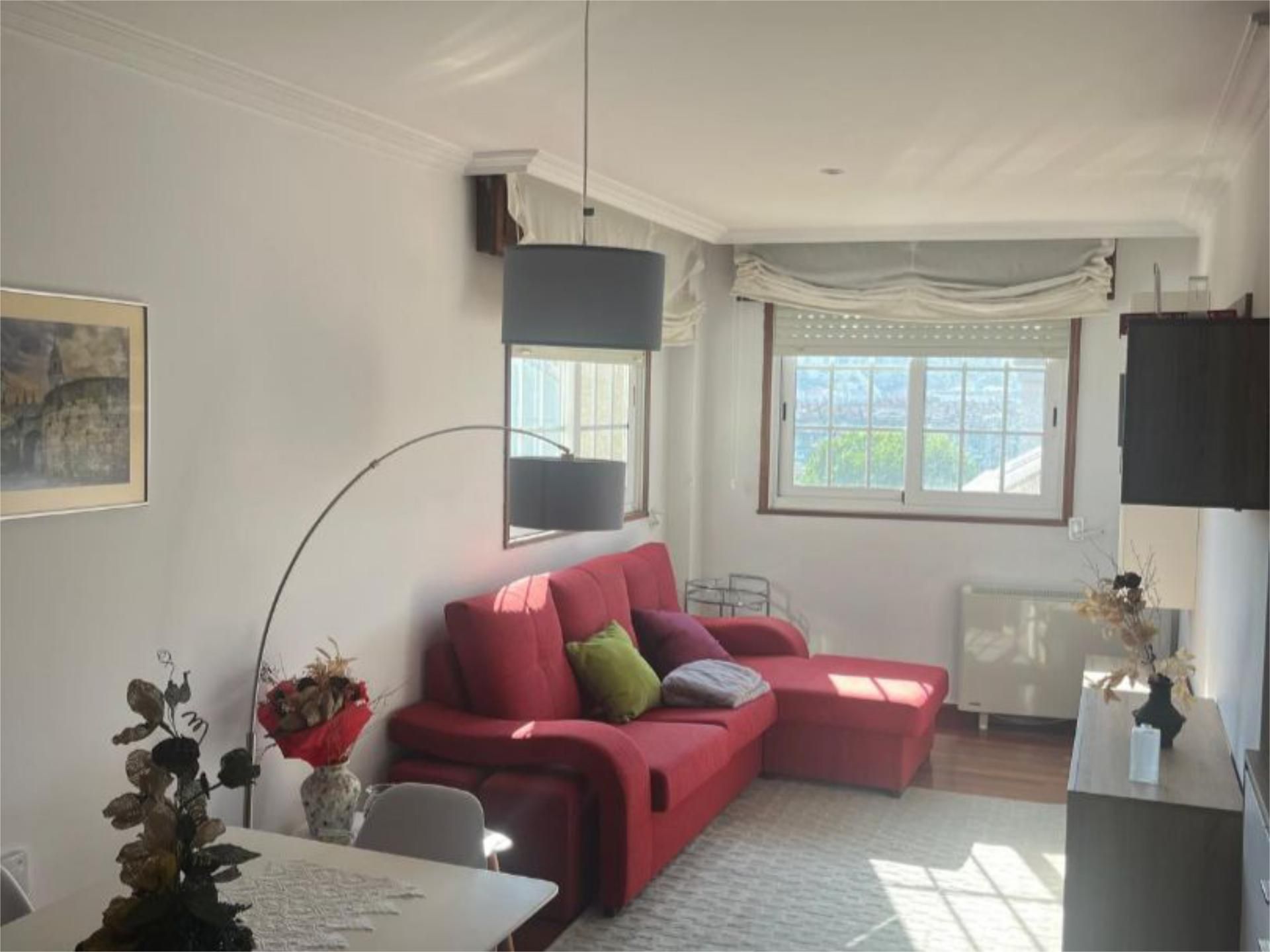 Sala d'estar de Dúplex de lloguer en Santiago de Compostela 