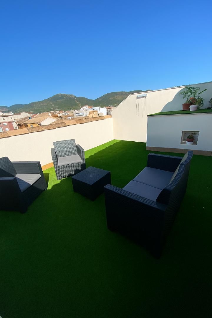Terrassa de Dúplex de lloguer en Sant Joan de Moró amb Aire condicionat, Calefacció i Jardí privat