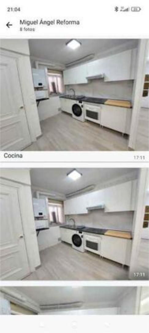 Cocina de Estudio de alquiler en Ávila Capital