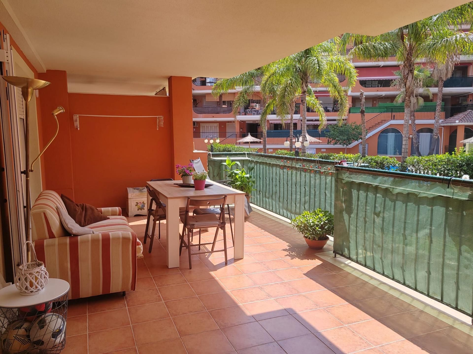 Terrace of Flat to rent in Náquera  with Heating, Private garden and Parquet flooring
