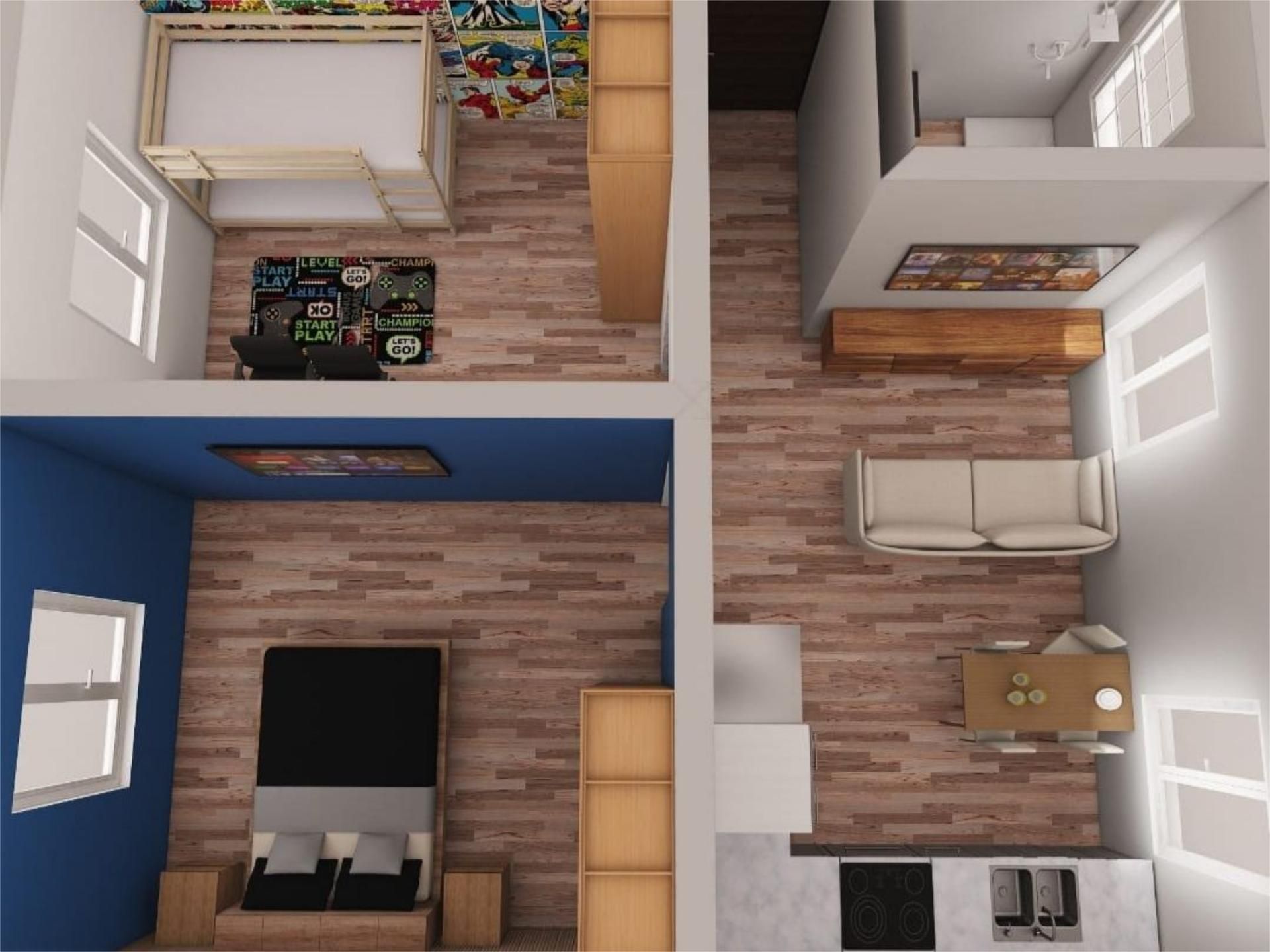 Bedroom of Flat for sale in Oviedo   with Heating, Parquet flooring and Storage room