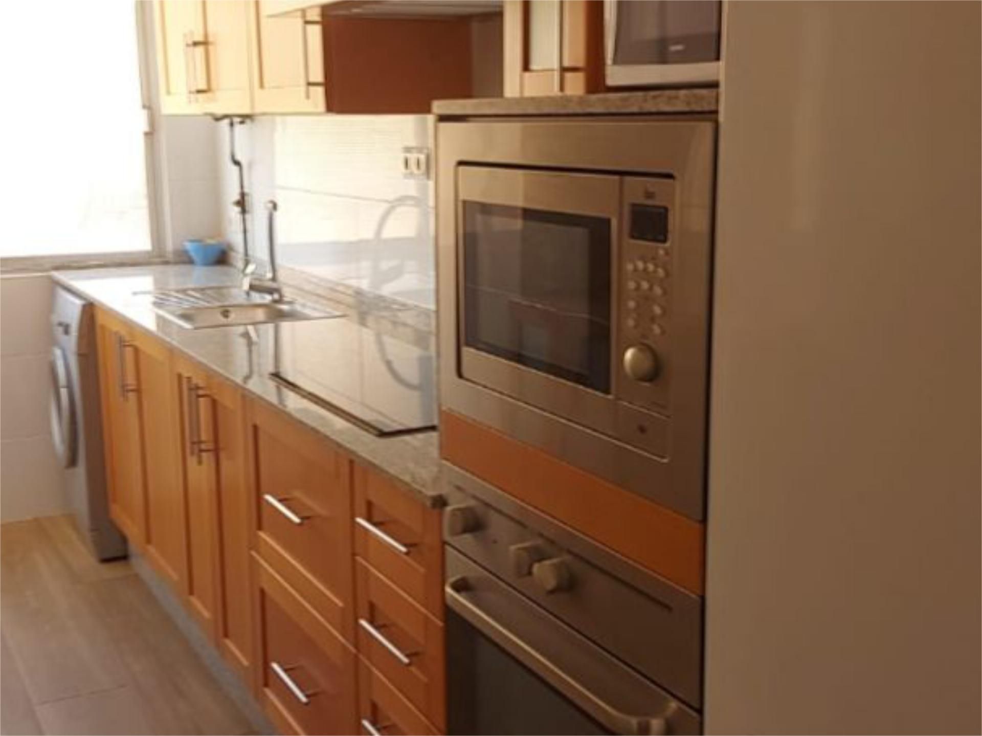 Kitchen of Flat to share in Málaga Capital  with Furnished