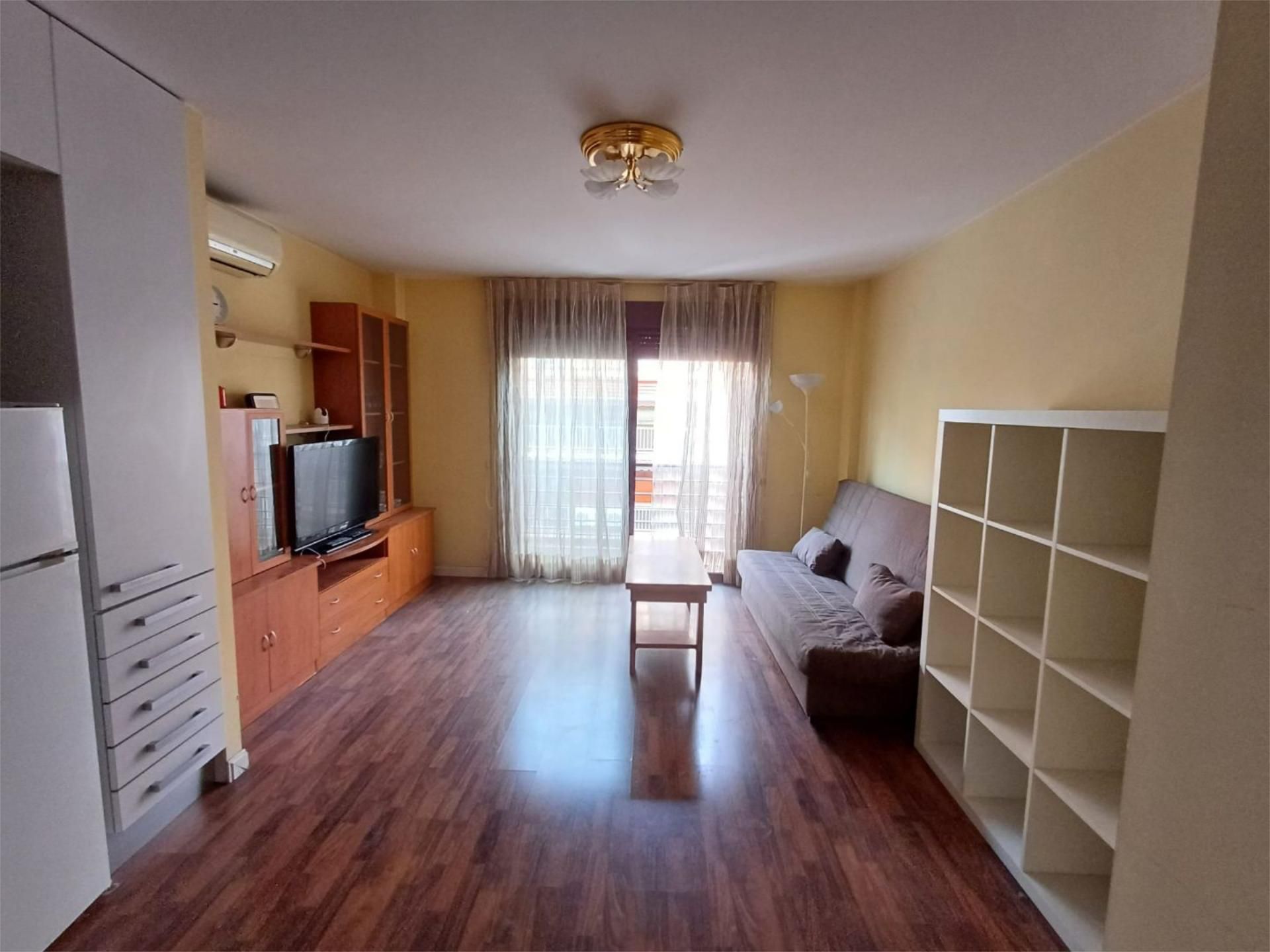 Living room of Flat to rent in  Madrid Capital  with Air Conditioner