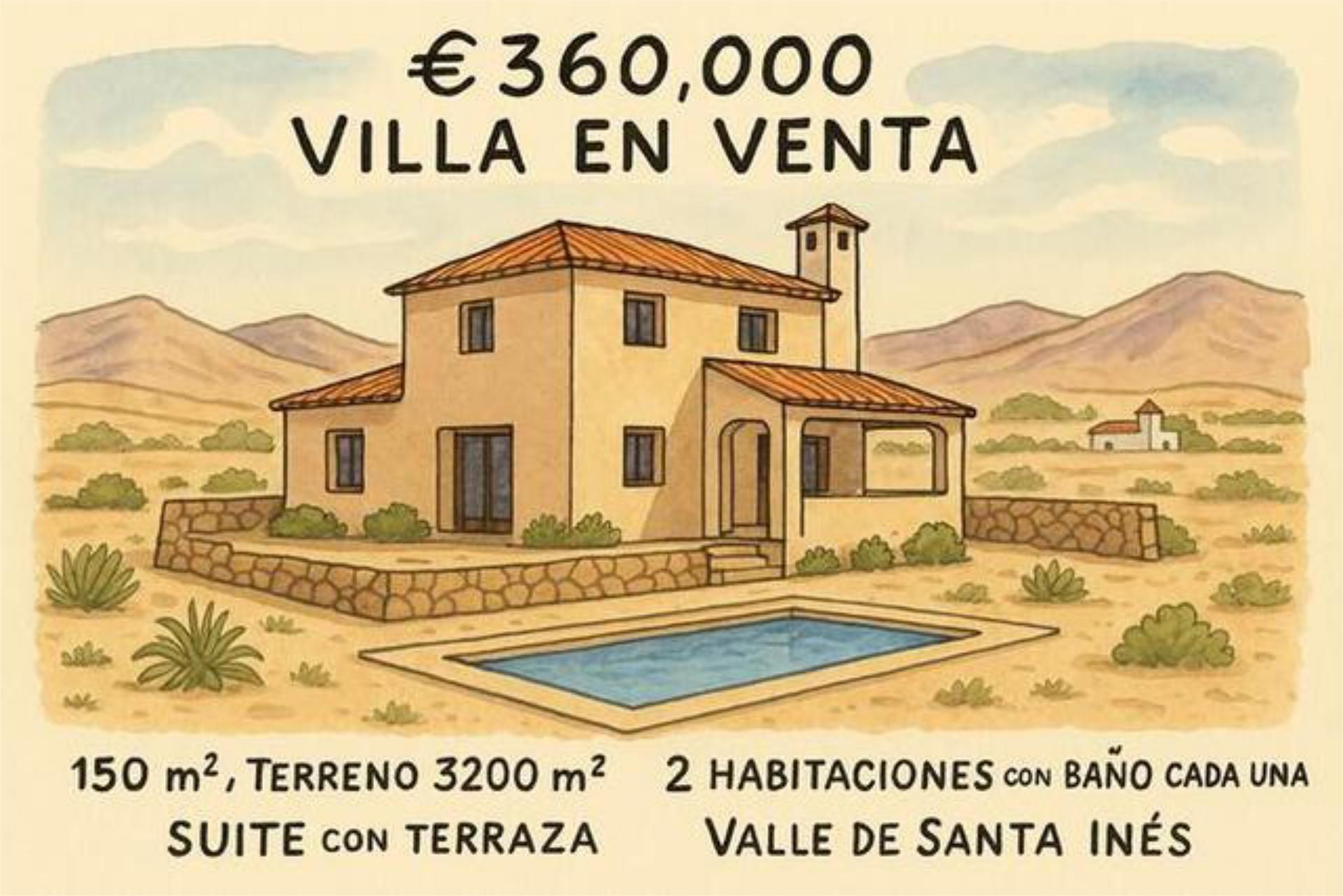 Casa o xalet en venda en Puerto del Rosario amb Jardí privat, Terrassa i Traster