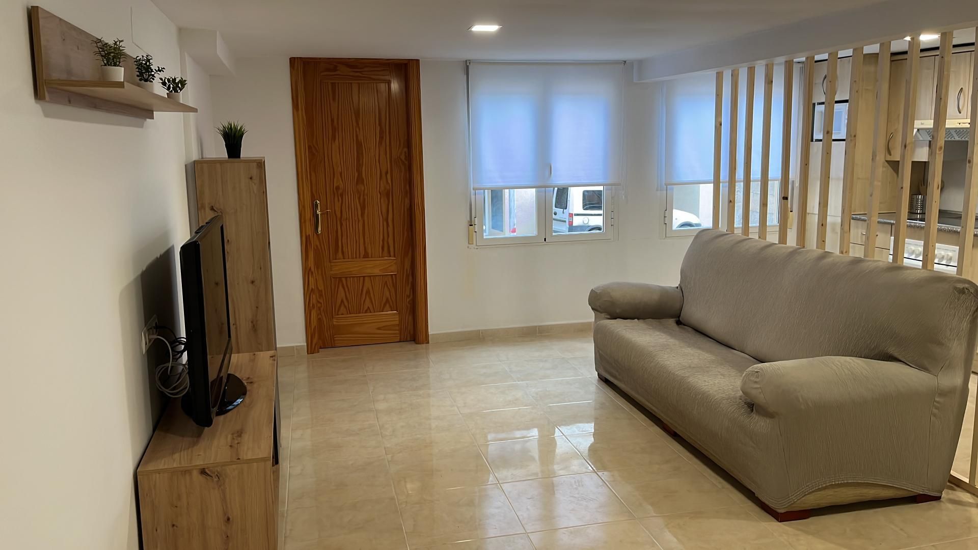 Living room of Flat to rent in Calanda  with Furnished and Balcony