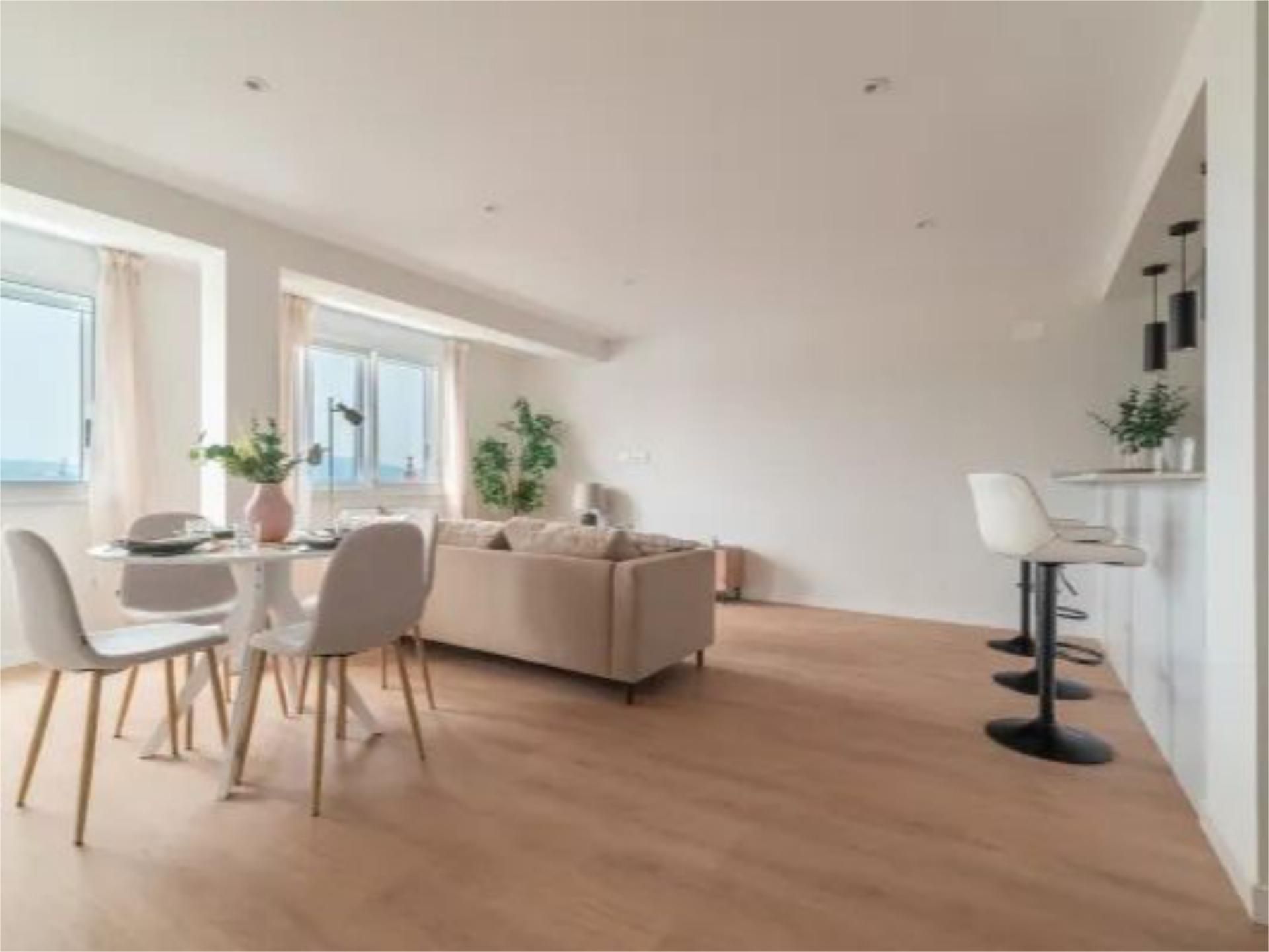 Living room of Flat for sale in Xirivella  with Air Conditioner, Parquet flooring and Furnished