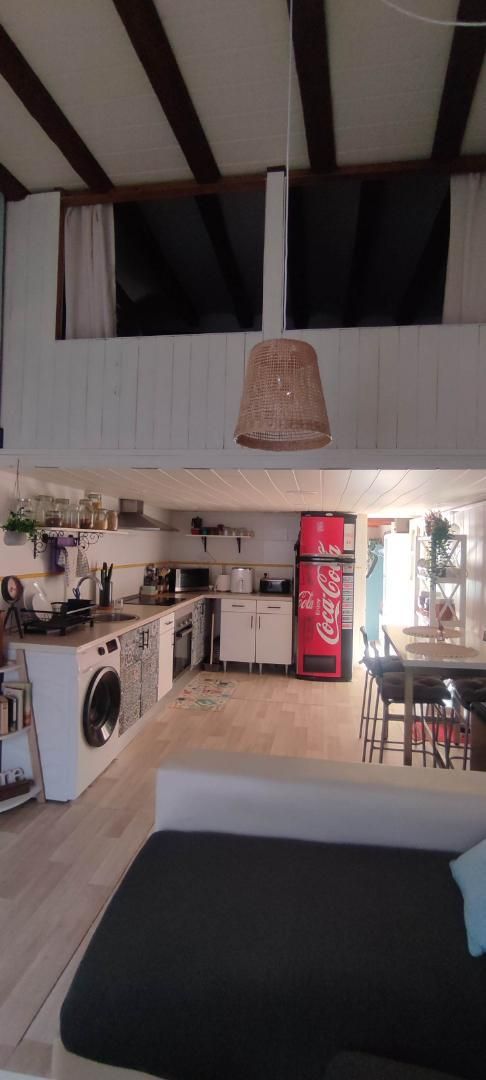 Kitchen of Flat to rent in Cambrils  with Heating, Parquet flooring and Furnished