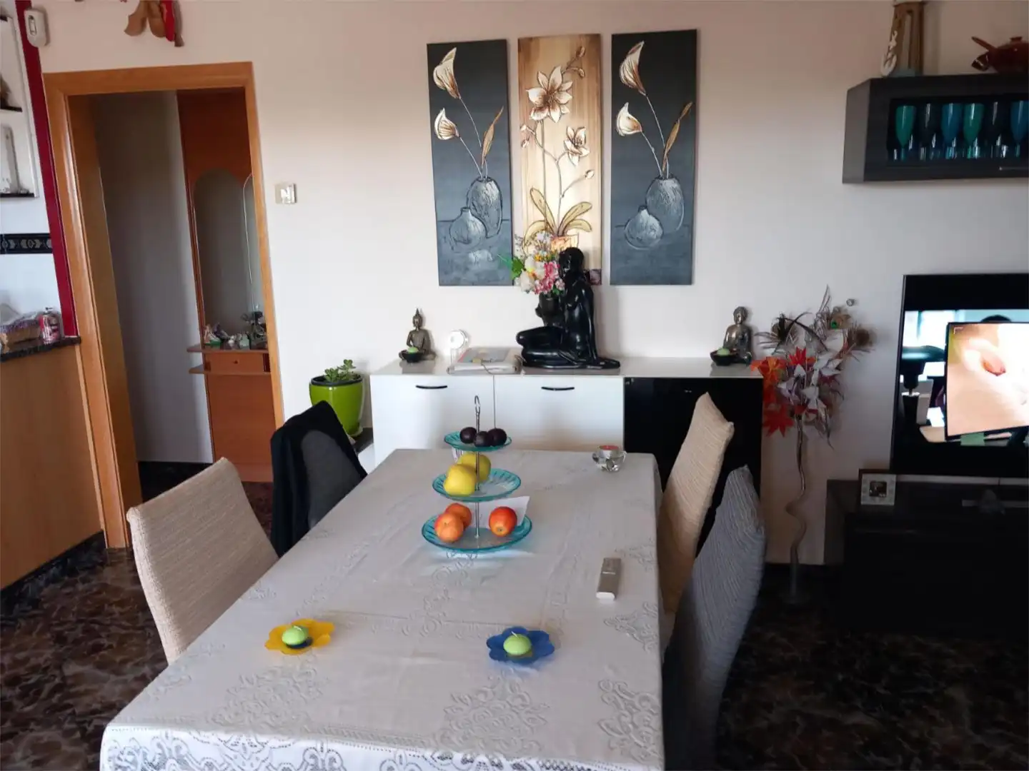Wohnung zum Verkauf in Carrer París, 62, Piera Esszimmer von Wohnung zum Verkauf in Piera mit Klimaanlage, Privatgarten und Terrasse