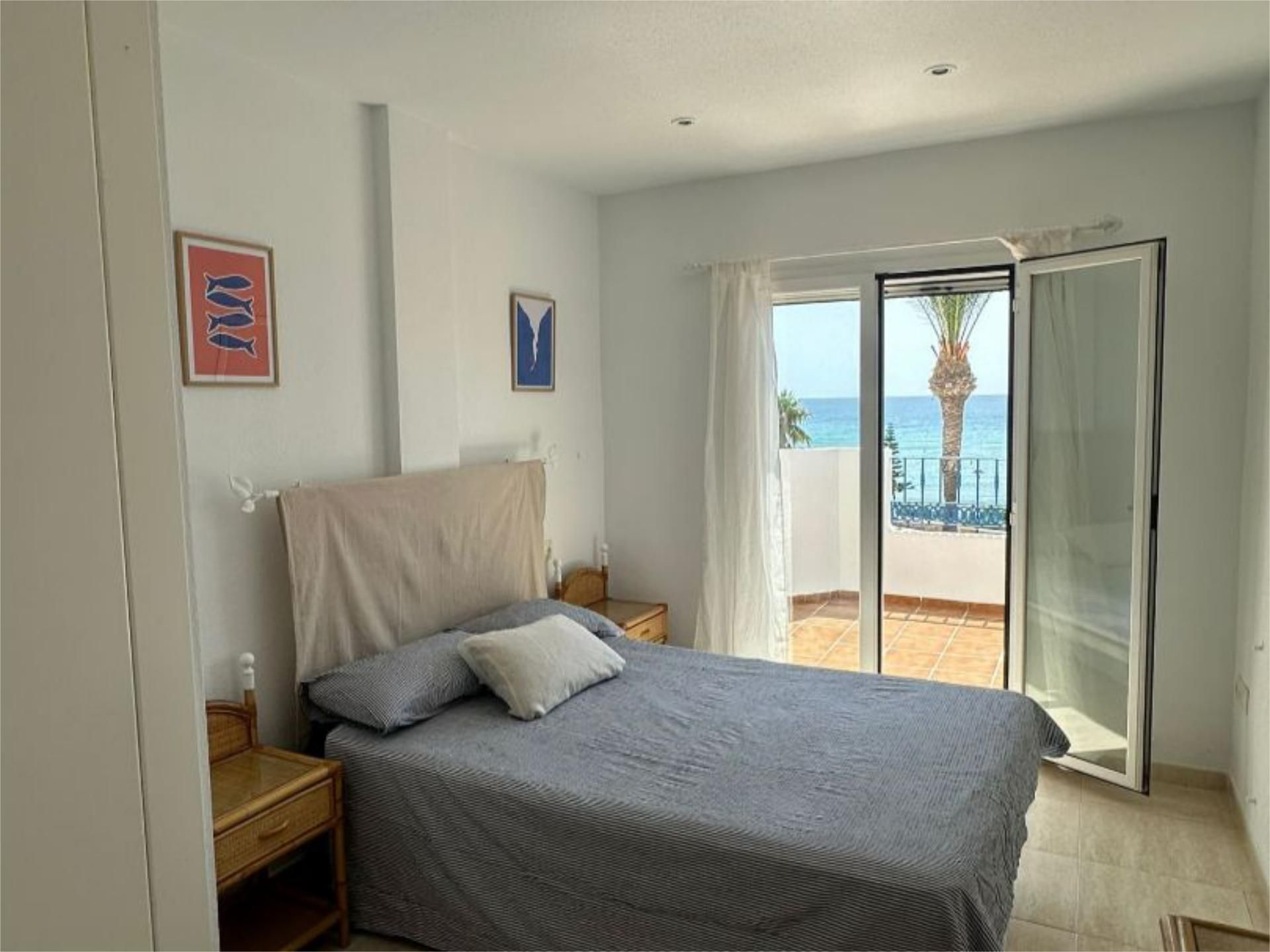 Bedroom of Apartment to rent in Mojácar  with Air Conditioner, Private garden and Terrace