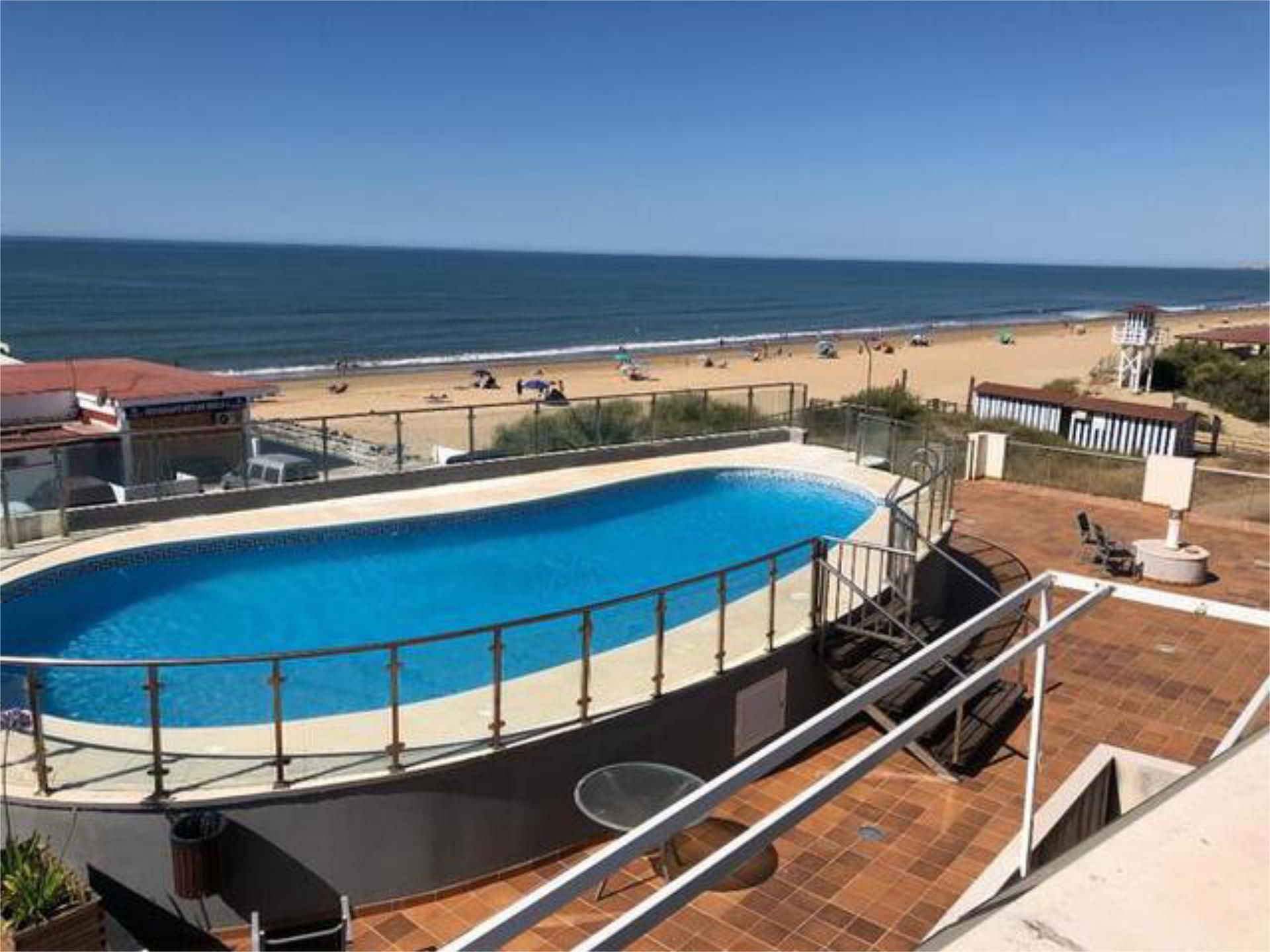 Piscina de Apartamento de alquiler en Islantilla con Jardín privado, Terraza y Piscina