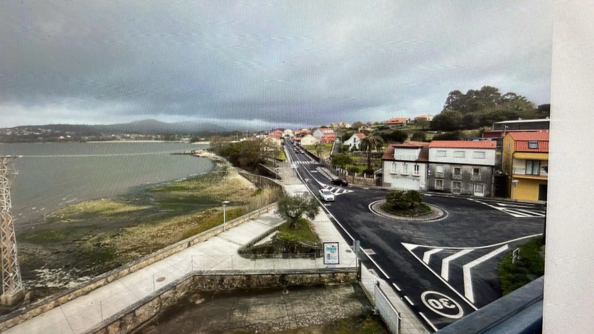 Vista exterior de Piso de alquiler en Rianxo con Calefacción, Parquet y Terraza