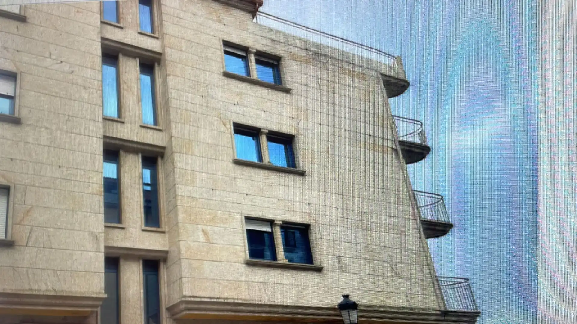 Vista exterior de Piso de alquiler en Rianxo con Calefacción, Parquet y Terraza