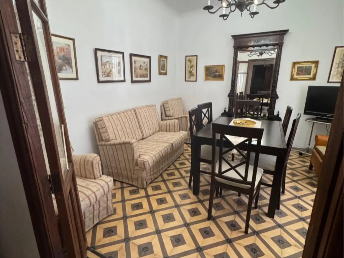 Houses for sale in Calle Luciano Maldonado, 5, Íllora Living room of Houses for sale in Íllora with Swimming Pool and Balcony