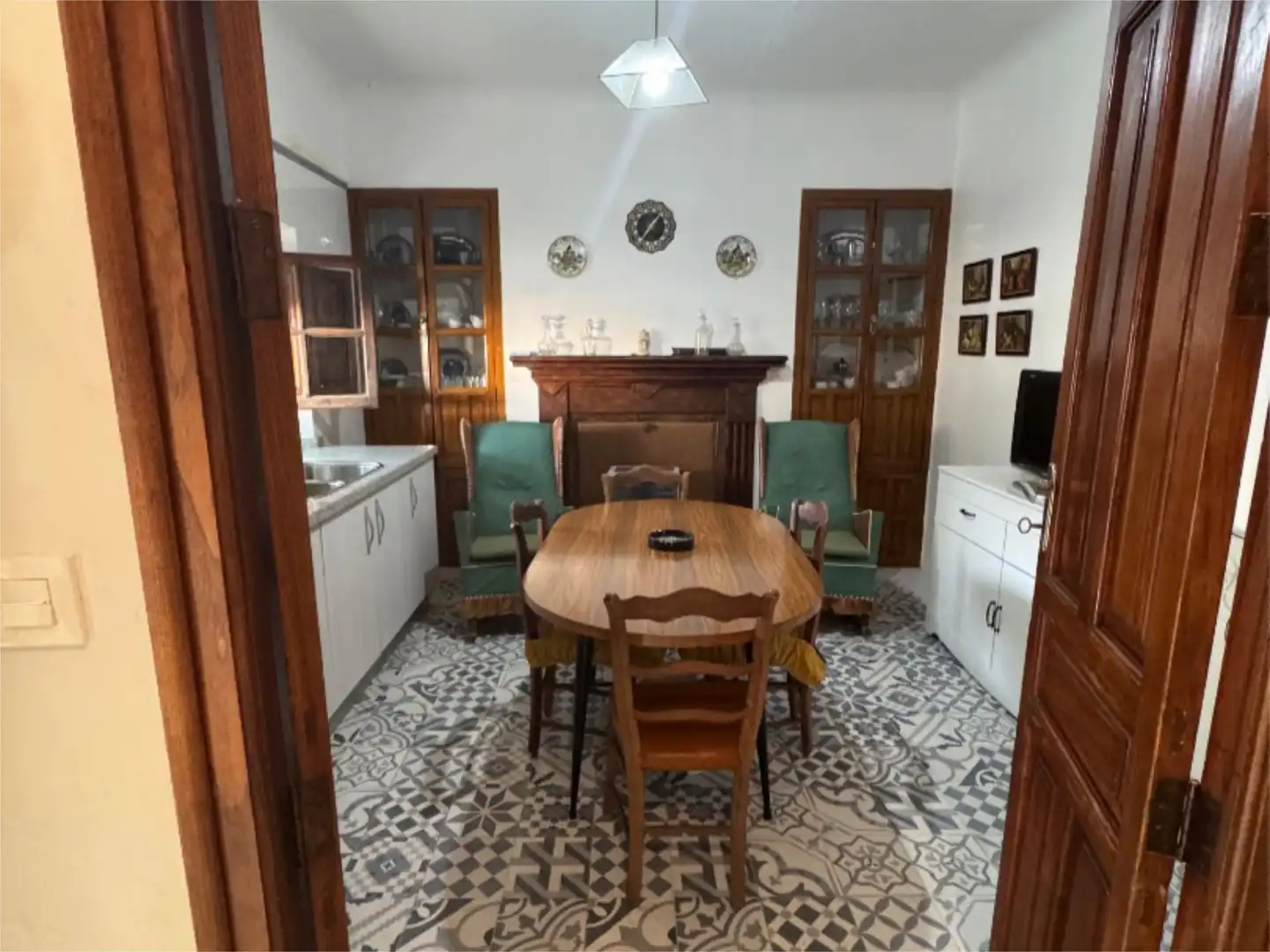 Houses for sale in Calle Luciano Maldonado, 5, Íllora Dining room of Houses for sale in Íllora with Swimming Pool and Balcony