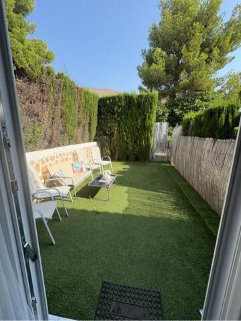 Jardí de Casa o xalet de lloguer en Finestrat amb Piscina