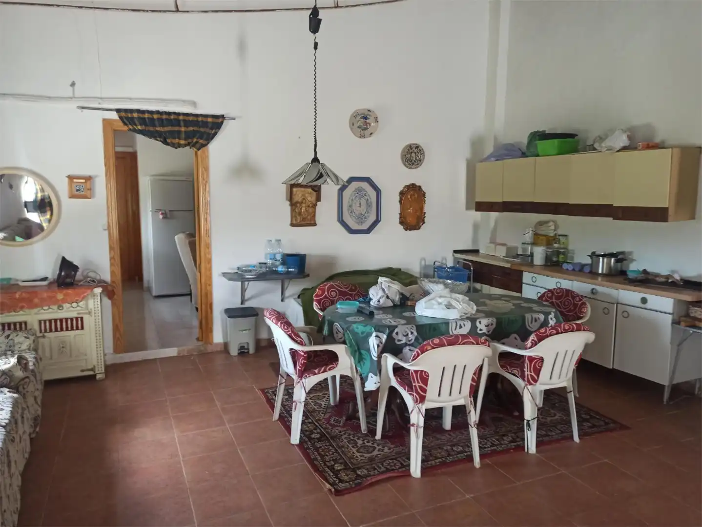 Finca rústica en venta en Calle Hermanos Machado, 2, San Bartolomé de las Abiertas Comedor de Finca rústica en venta en San Bartolomé de las Abiertas con Aire acondicionado, Calefacción y Jardín privado