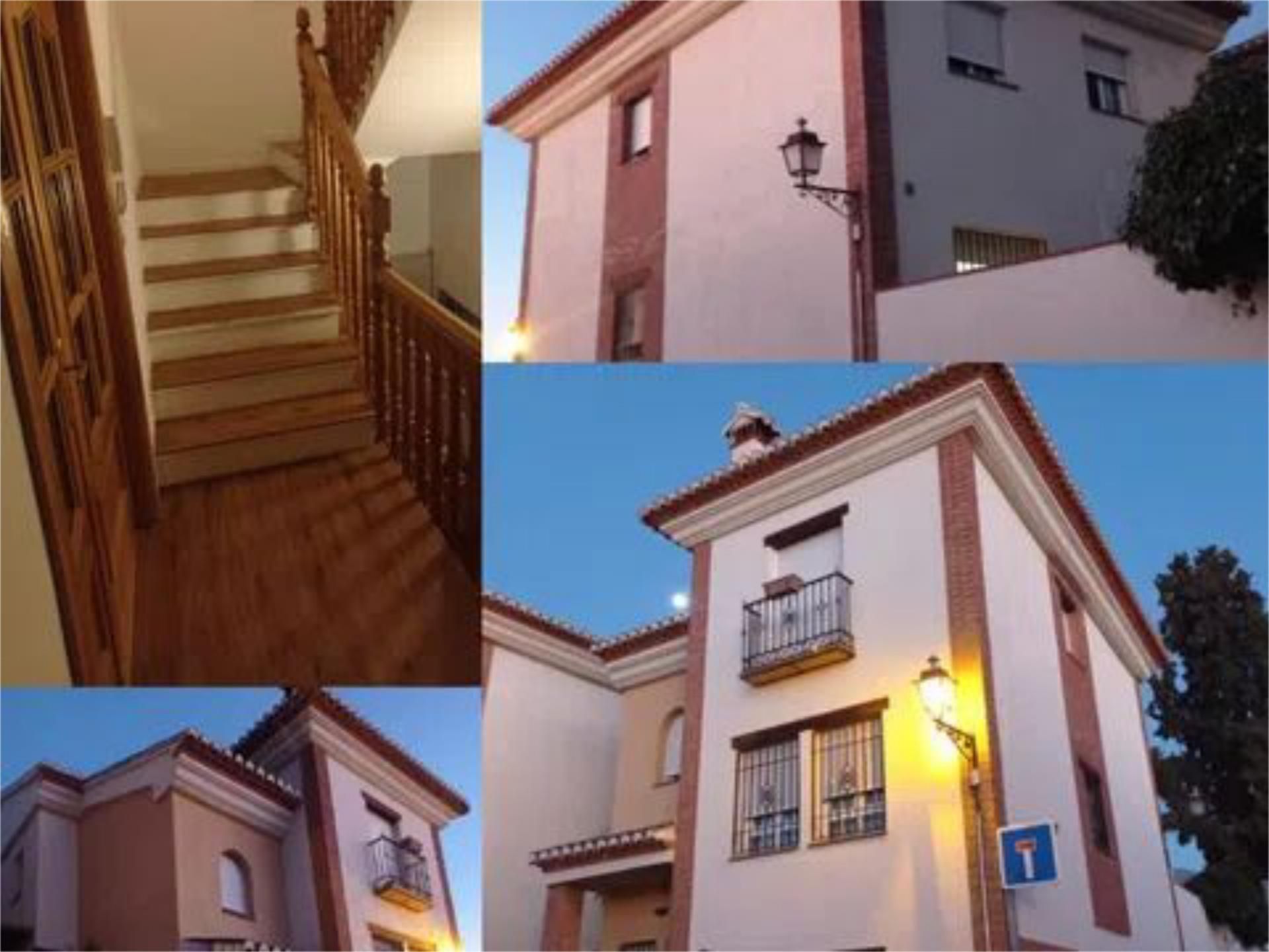 Vista exterior de Casa adosada en venda en La Zubia amb Terrassa
