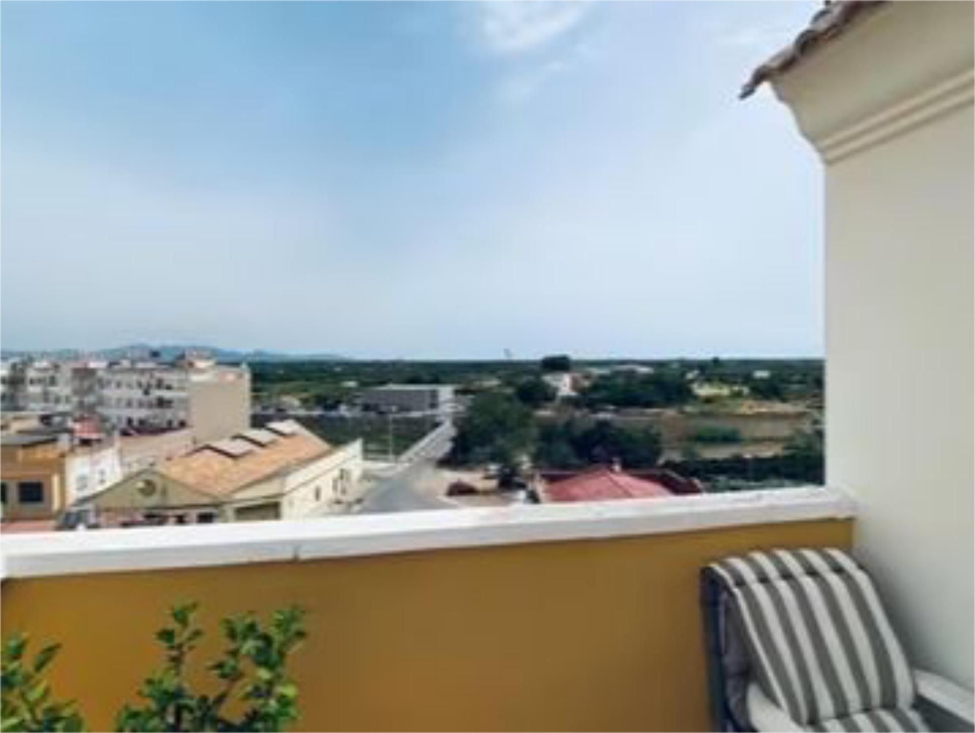 Exterior view of Attic for sale in Burriana / Borriana  with Air Conditioner and Terrace