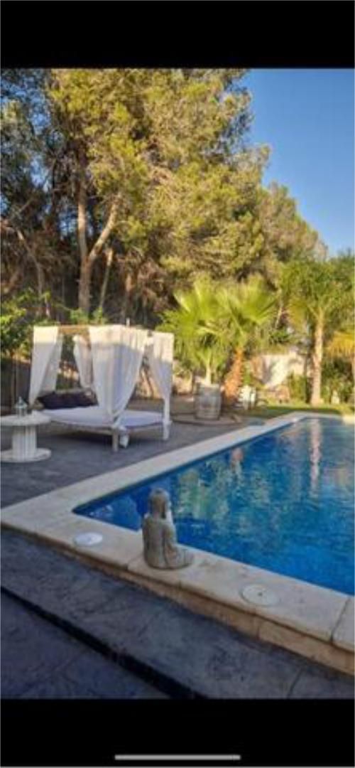 Swimming pool of Single-family semi-detached to rent in Vilamarxant  with Heating, Private garden and Terrace