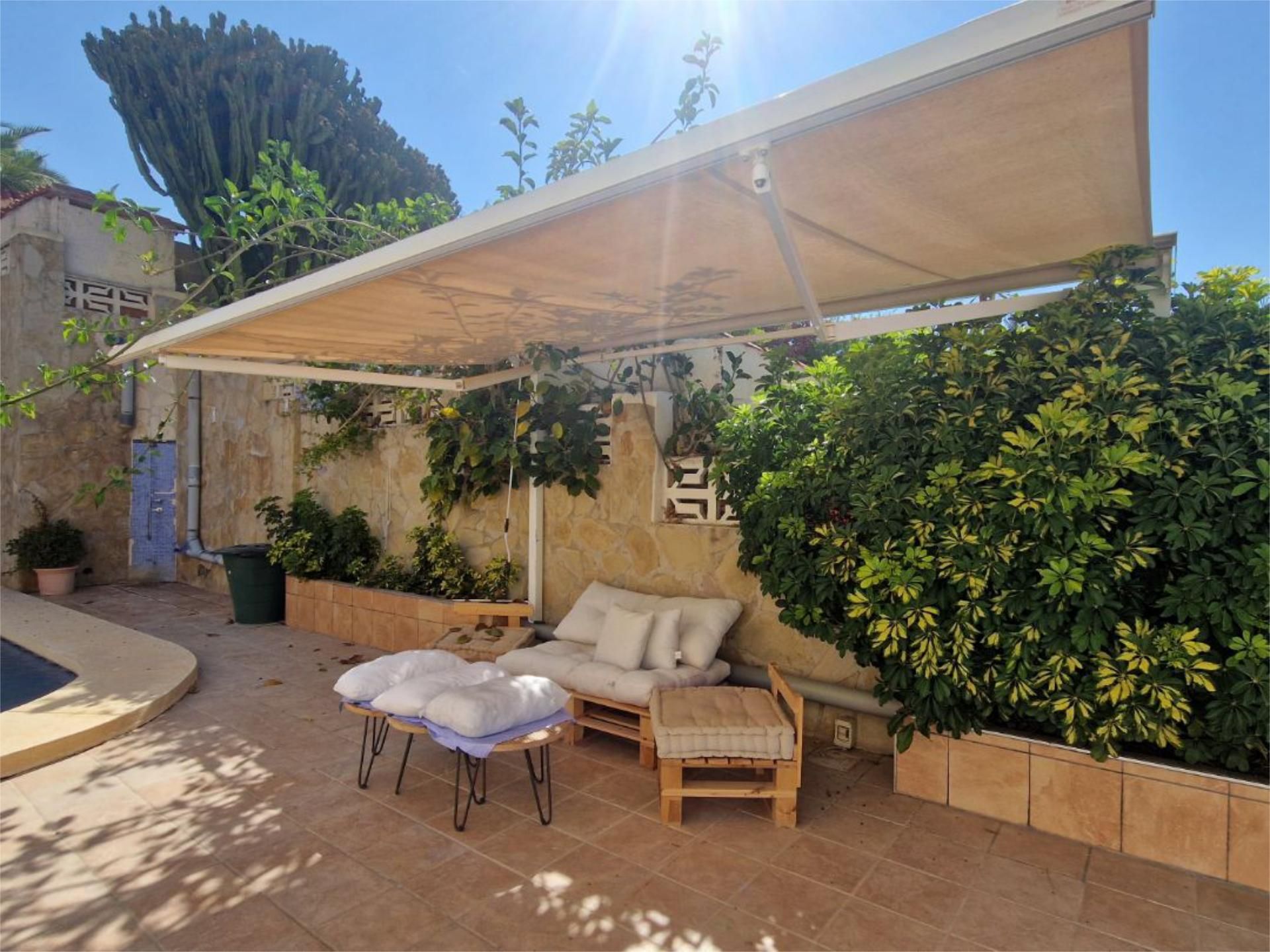 Terrace of House or chalet to rent in La Nucia  with Air Conditioner, Heating and Private garden