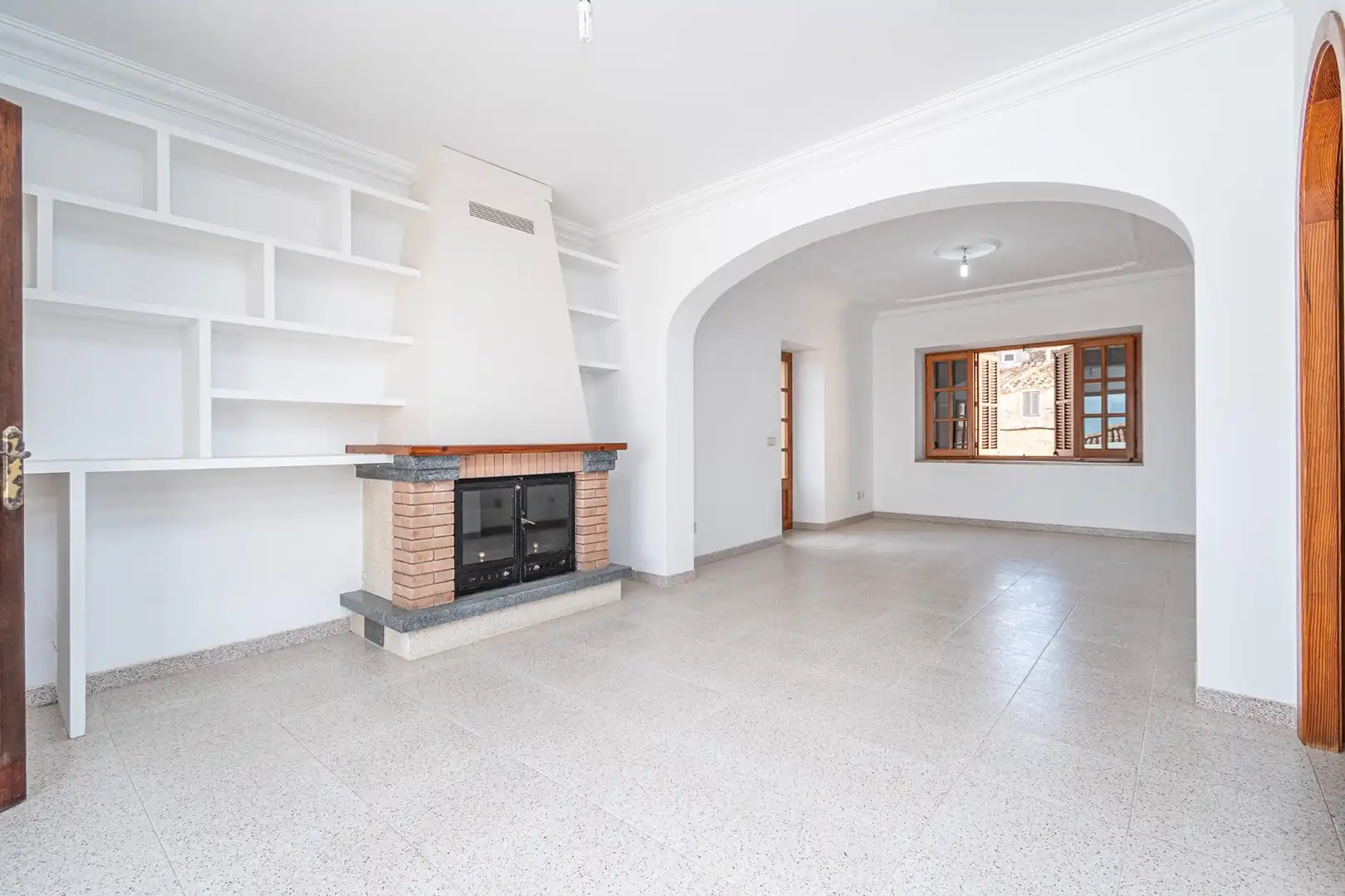 Sala d'estar de Casa adosada en venda en Santa Eugènia amb Terrassa, Traster i Balcó