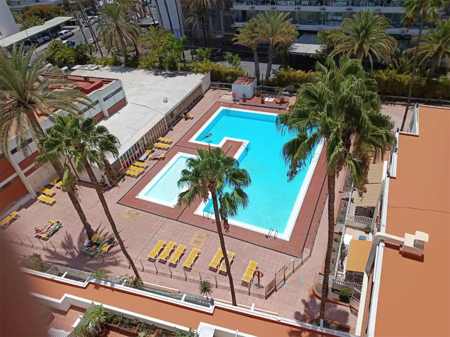 Piscina de Pis de lloguer en San Bartolomé de Tirajana amb Terrassa, Piscina i Moblat