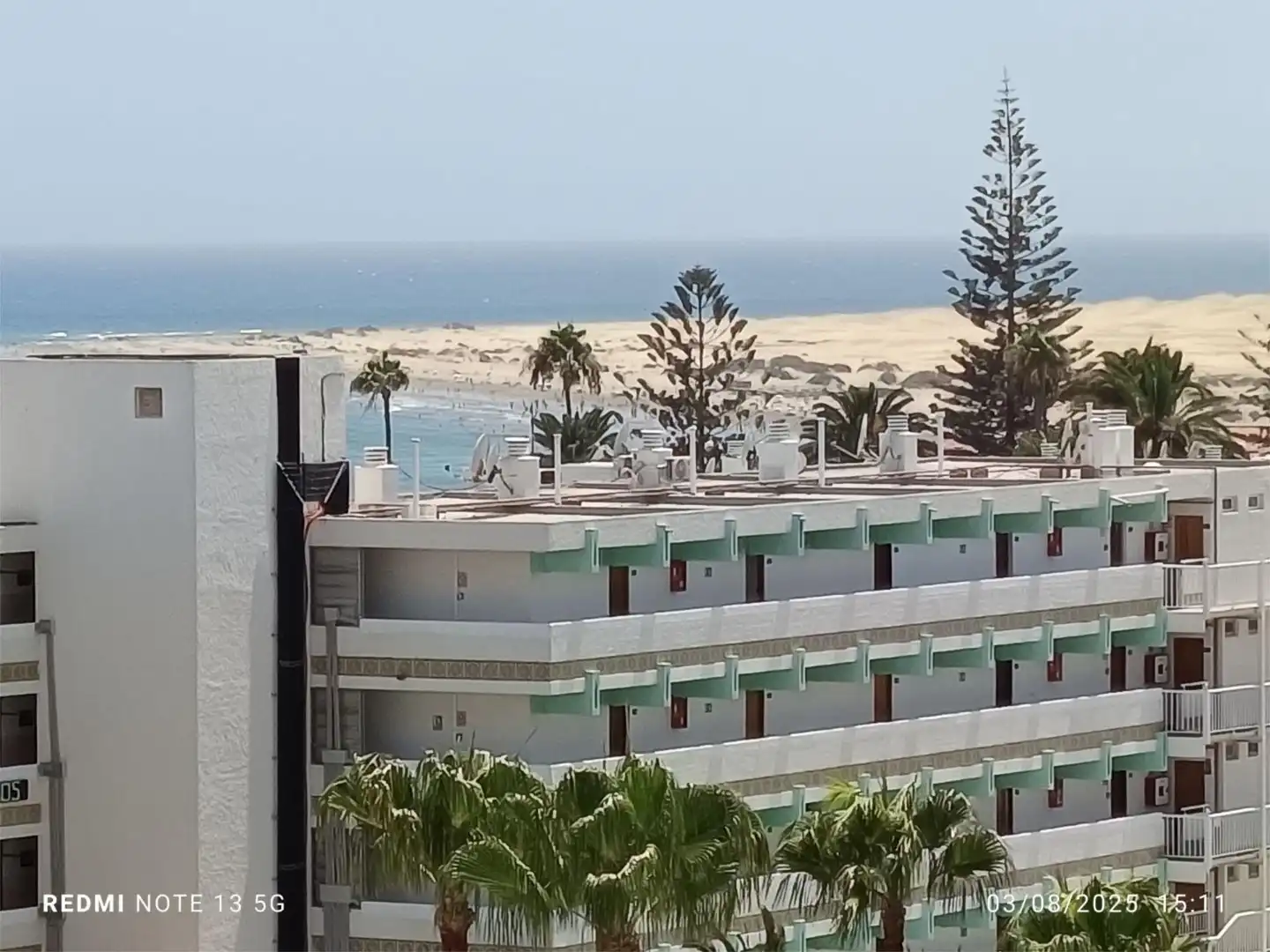 Vista exterior de Pis de lloguer en San Bartolomé de Tirajana amb Terrassa, Piscina i Moblat