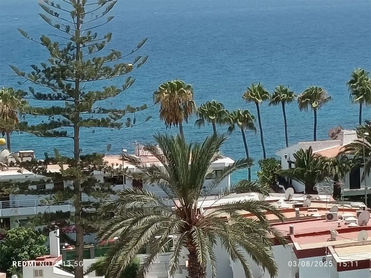 Vista exterior de Pis de lloguer en San Bartolomé de Tirajana amb Terrassa, Piscina i Moblat