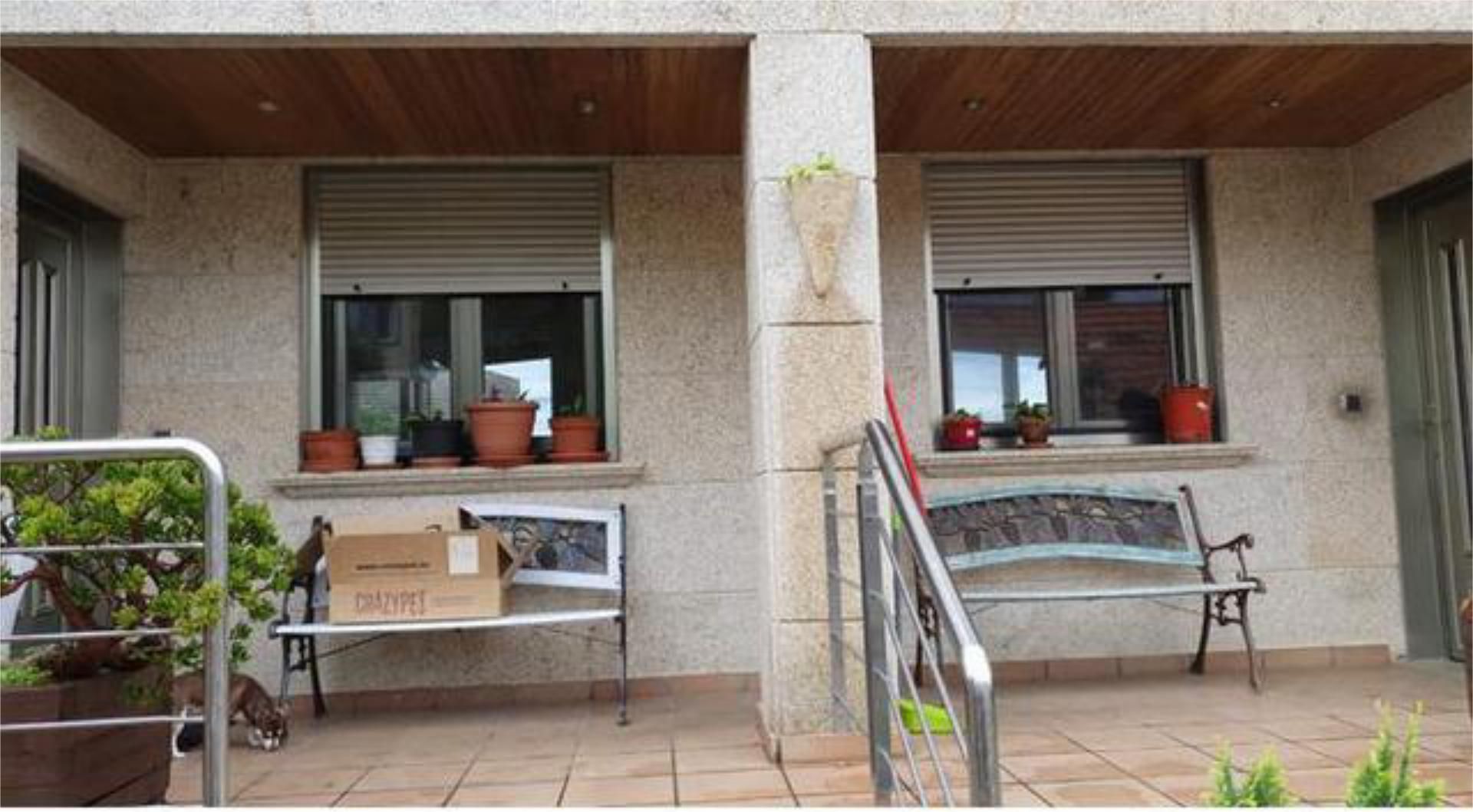 Exterior view of Single-family semi-detached for sale in Vigo   with Heating, Private garden and Terrace