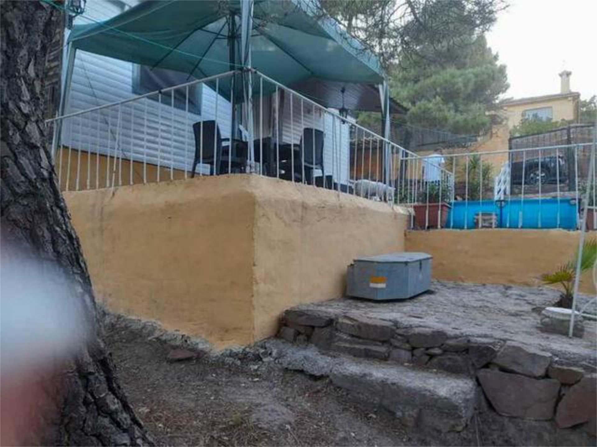 Terrace of Single-family semi-detached for sale in Olocau