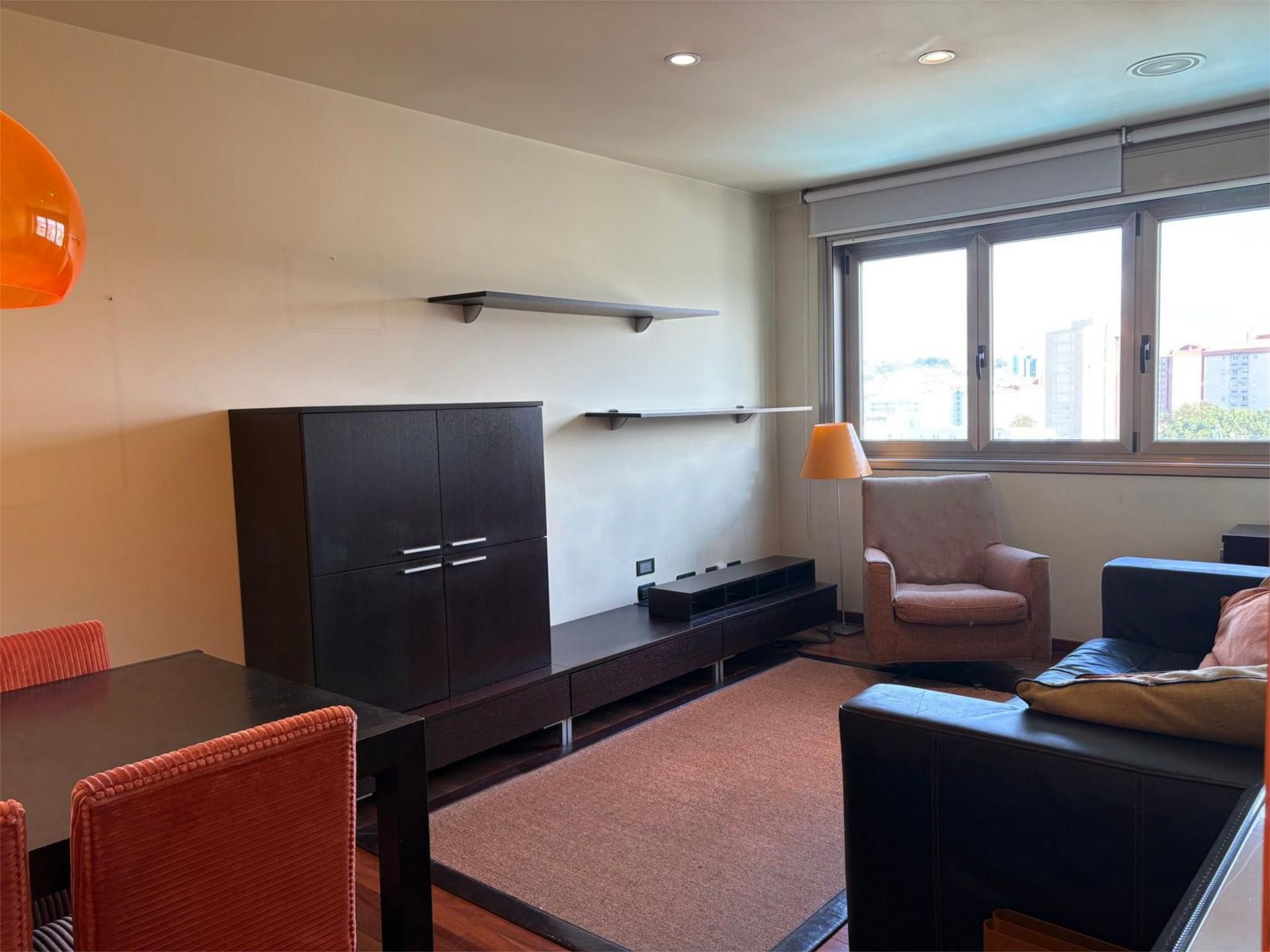 Living room of Flat for sale in A Coruña Capital   with Heating, Private garden and Storage room