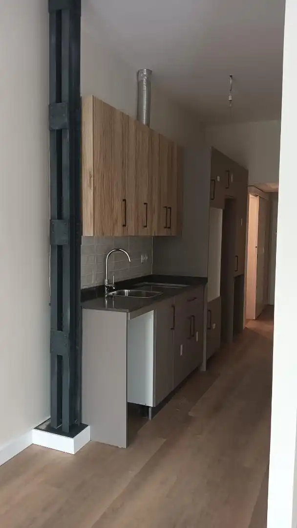 Kitchen of Apartments for sale in  Huelva Capital  with Air Conditioner and Balcony
