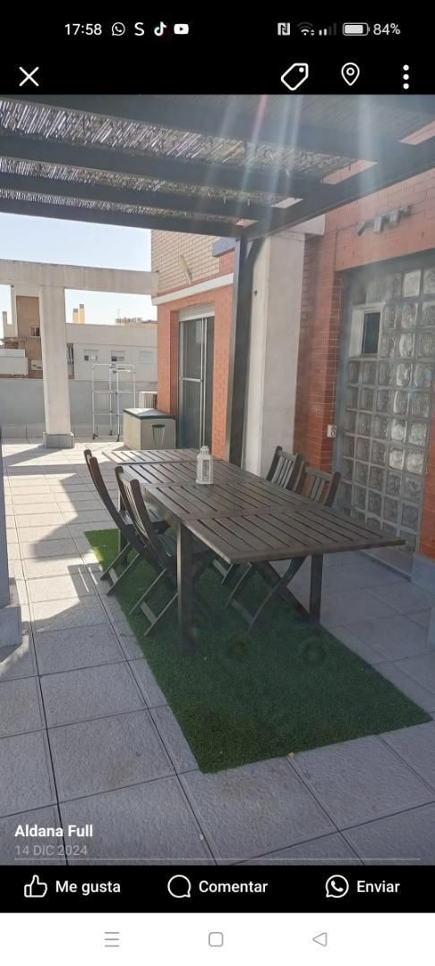 Terrassa de Àtic per a compartir en  Murcia Capital amb Jardí privat, Parquet i Terrassa